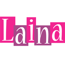 Laina whine logo