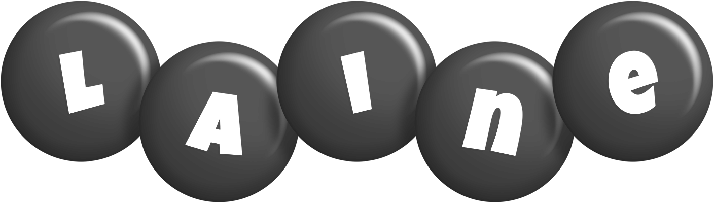 Laine candy-black logo