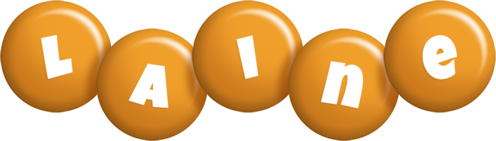 Laine candy-orange logo