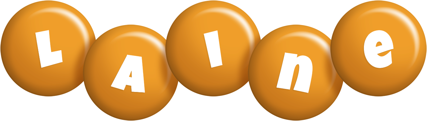 Laine candy-orange logo