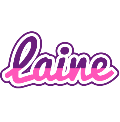 Laine cheerful logo
