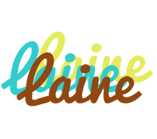 Laine cupcake logo