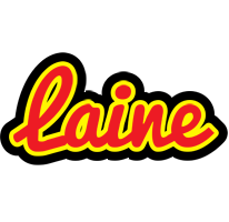 Laine fireman logo