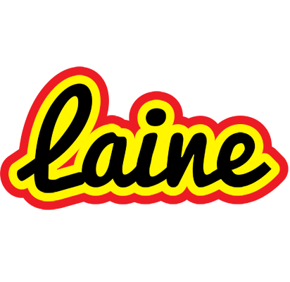Laine flaming logo
