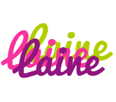 Laine flowers logo