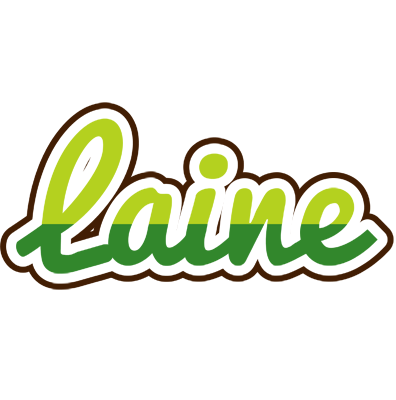 Laine golfing logo