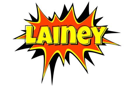 Lainey bazinga logo