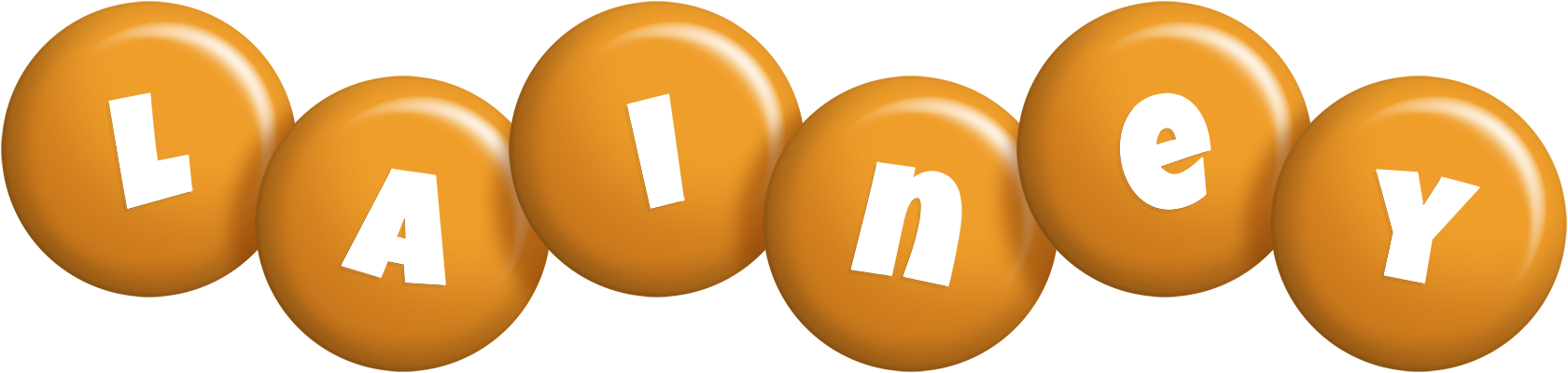 Lainey candy-orange logo