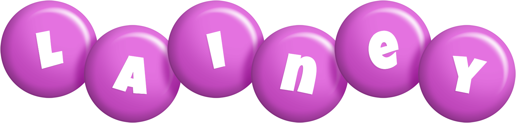 Lainey candy-purple logo