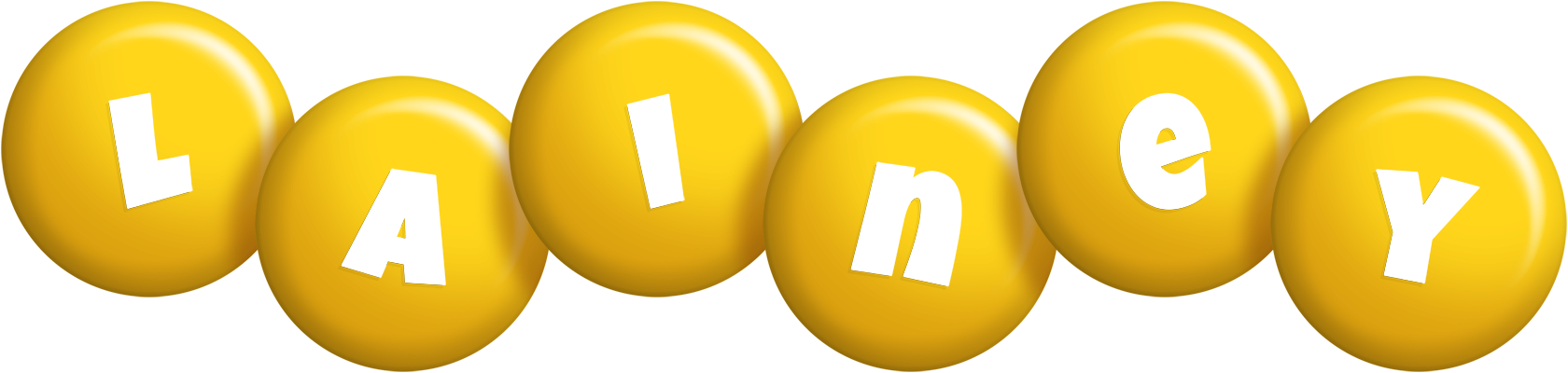 Lainey candy-yellow logo