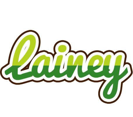 Lainey golfing logo