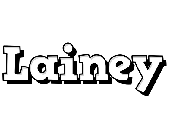 Lainey snowing logo