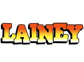 Lainey sunset logo