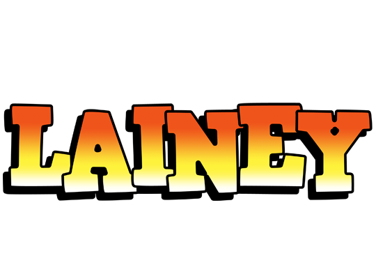 Lainey sunset logo