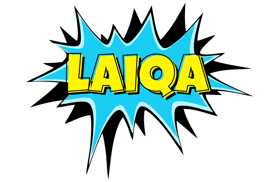 Laiqa amazing logo