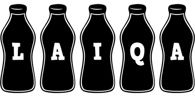 Laiqa bottle logo