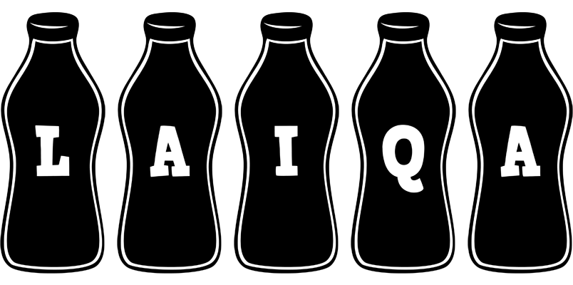 Laiqa bottle logo
