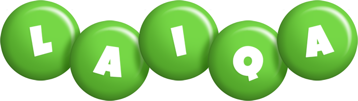 Laiqa candy-green logo