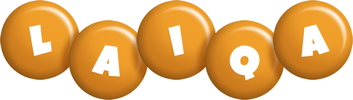 Laiqa candy-orange logo