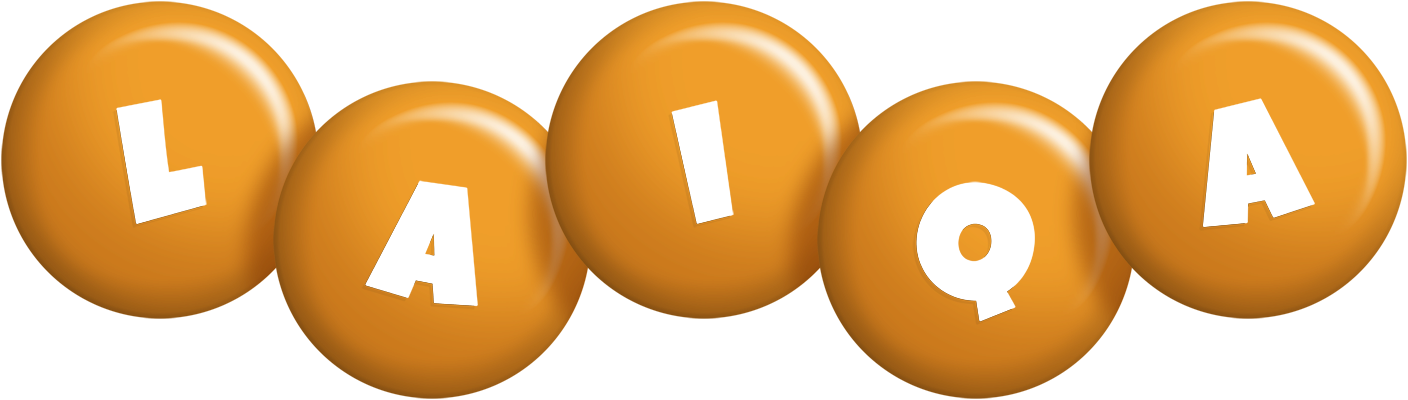 Laiqa candy-orange logo