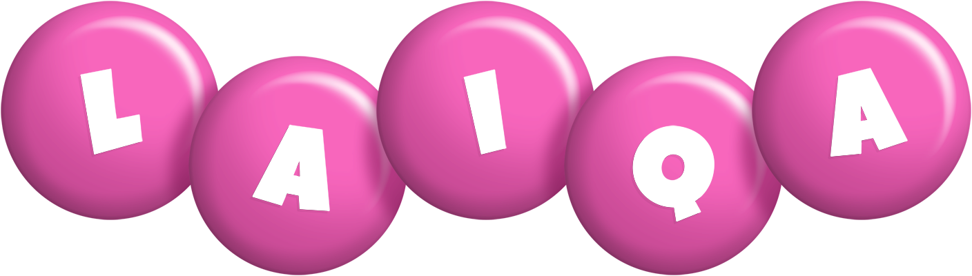 Laiqa candy-pink logo