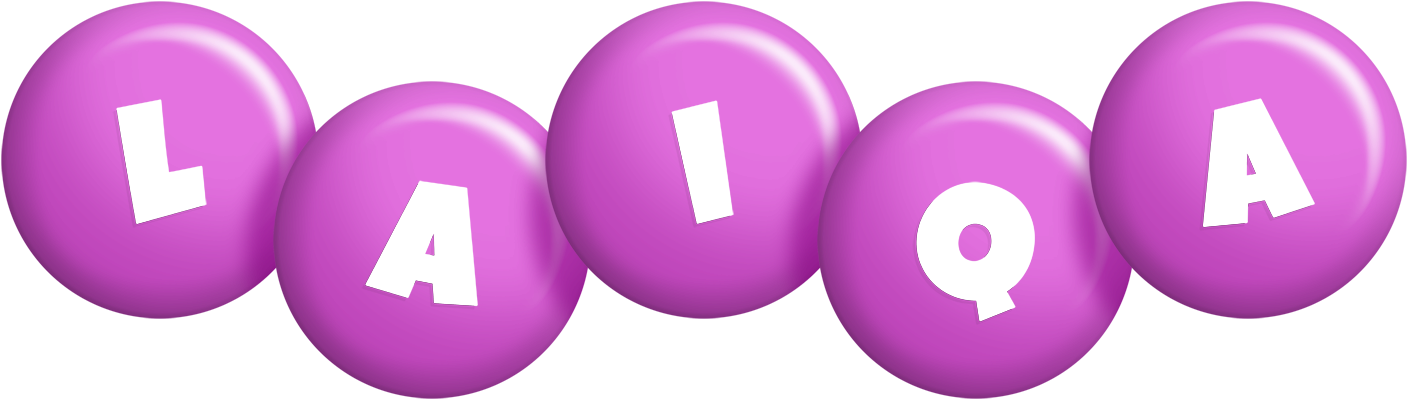 Laiqa candy-purple logo