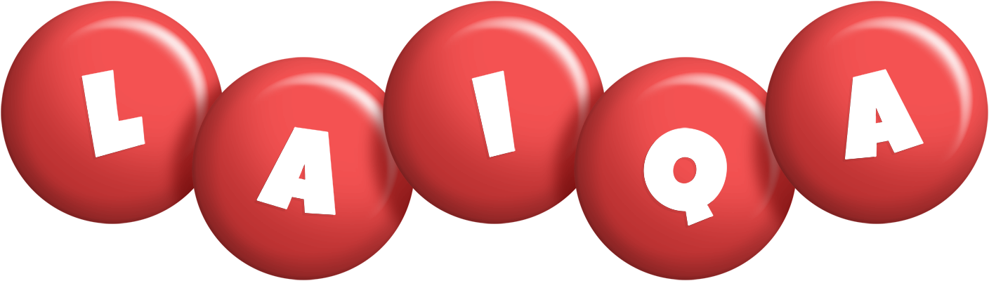 Laiqa candy-red logo