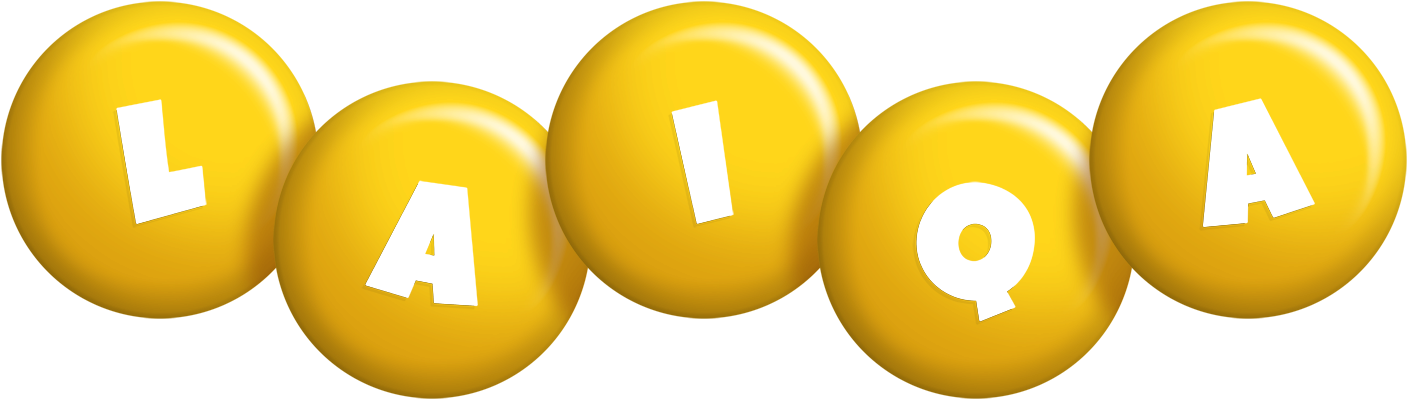 Laiqa candy-yellow logo