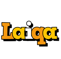 Laiqa cartoon logo