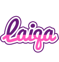 Laiqa cheerful logo