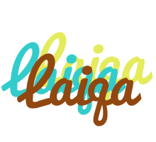 Laiqa cupcake logo