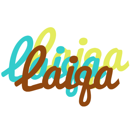 Laiqa cupcake logo