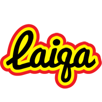 Laiqa flaming logo