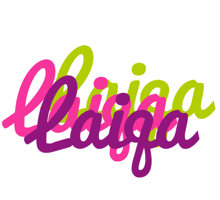 Laiqa flowers logo
