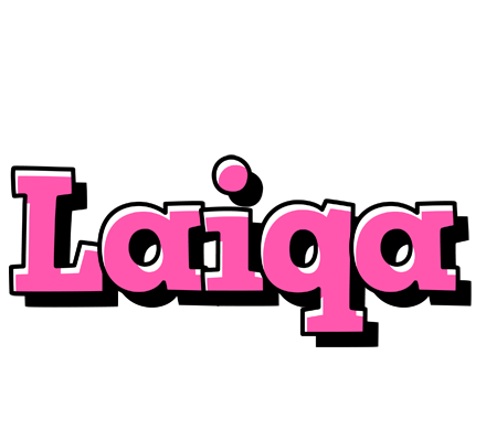 Laiqa girlish logo