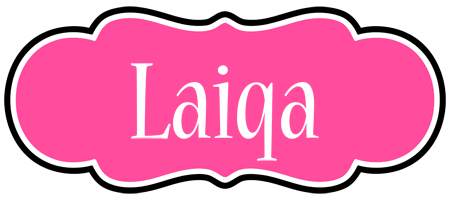 Laiqa invitation logo
