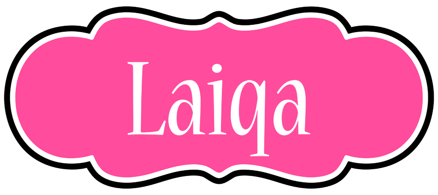 Laiqa invitation logo