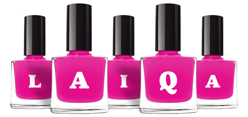 Laiqa nails logo