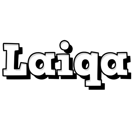 Laiqa snowing logo