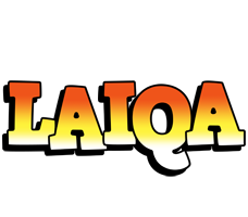 Laiqa sunset logo