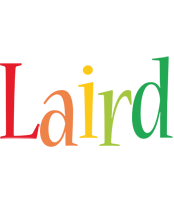 Laird birthday logo