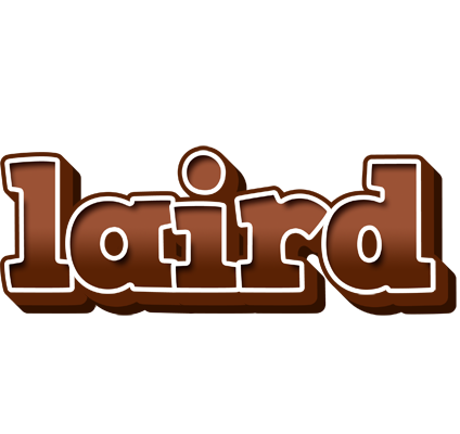 Laird brownie logo
