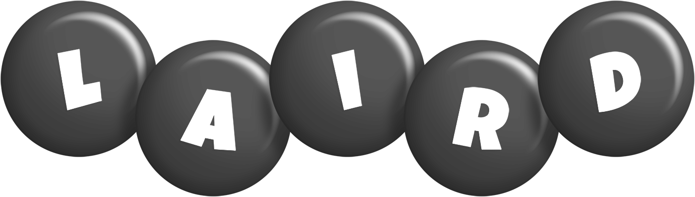 Laird candy-black logo