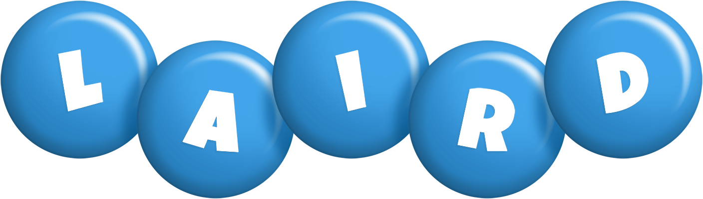 Laird candy-blue logo