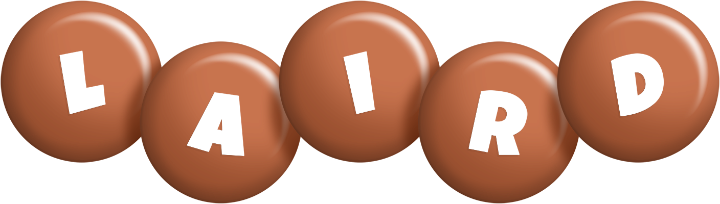 Laird candy-brown logo