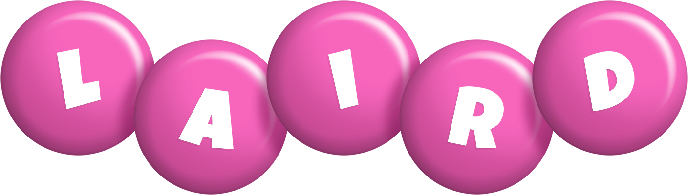 Laird candy-pink logo