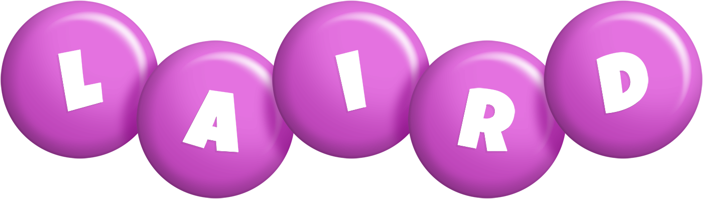 Laird candy-purple logo