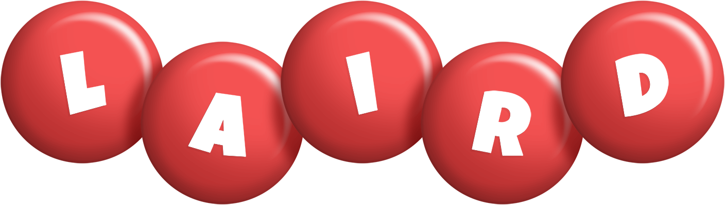 Laird candy-red logo