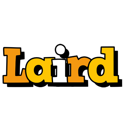 Laird cartoon logo