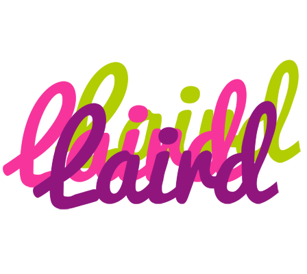 Laird flowers logo